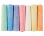 2 x Dats Jumbo Coloured Chalk 20-Pack - Assorted 3