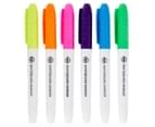2 x Dats Bright Whiteboard Markers 6-Pack - Assorted 2