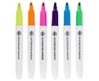 2 x Dats Bright Whiteboard Markers 6-Pack - Assorted 3