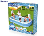 Bestway 251x168cm Inflatable Basketball Play Pool