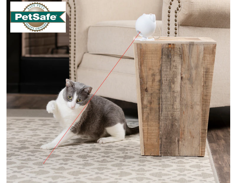 PetSafe Dancing Dot Laser Cat Toy - White