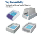 PetSafe Scoop Free Replacement Little Trays Blue Crystal 3-Pack