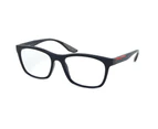 Prada Linea Rossa PS02NV Square Eyeglasses Propionate Blue