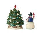 Heartwood Creek Snowman & Tree MINI Figurine Gift Set Jim Shore 4060313
