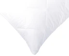 Dreamaker European Cotton Cover Microfibre Filling Quilted Pillow Protector