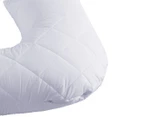 Dreamaker Quilted Microfibre V-Shape Pillow Protector