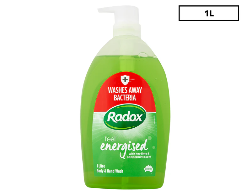 Radox Feel Energised Body & Hand Wash 1L