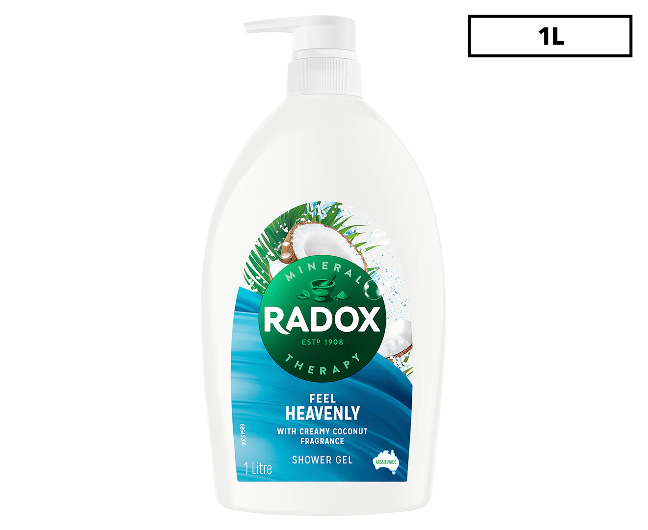 Radox Feel Heavenly Shower Gel Body Wash 1L