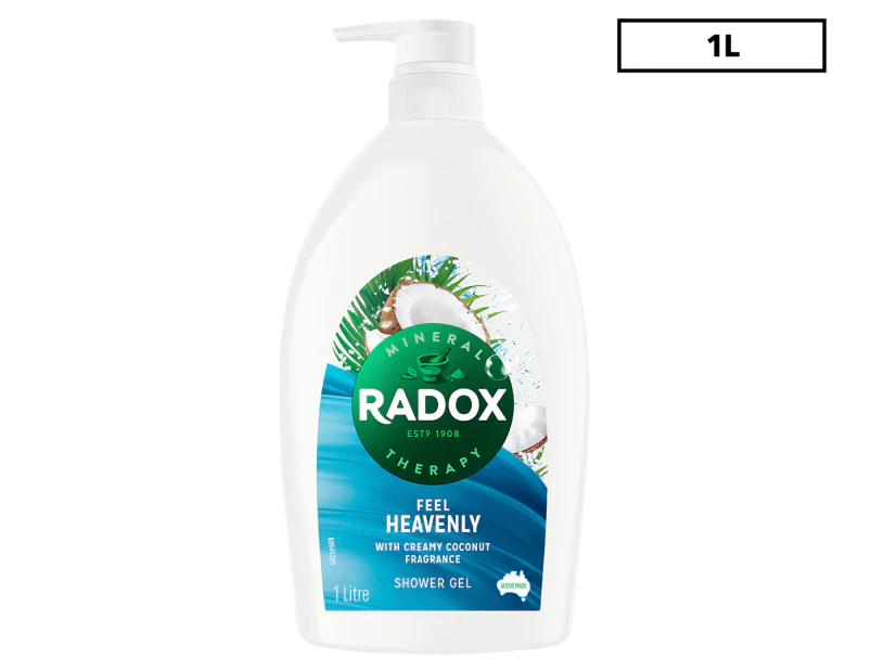 Radox Feel Heavenly Shower Gel Body Wash 1L