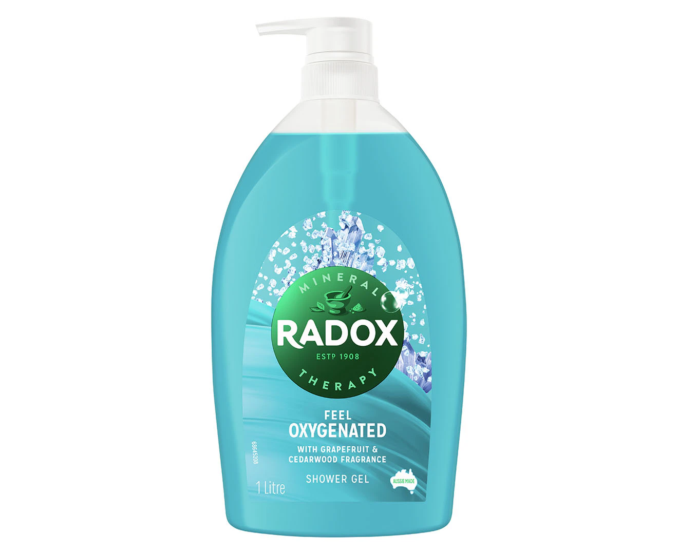 Radox Feel Oxygenated Shower Gel Body Wash 1L