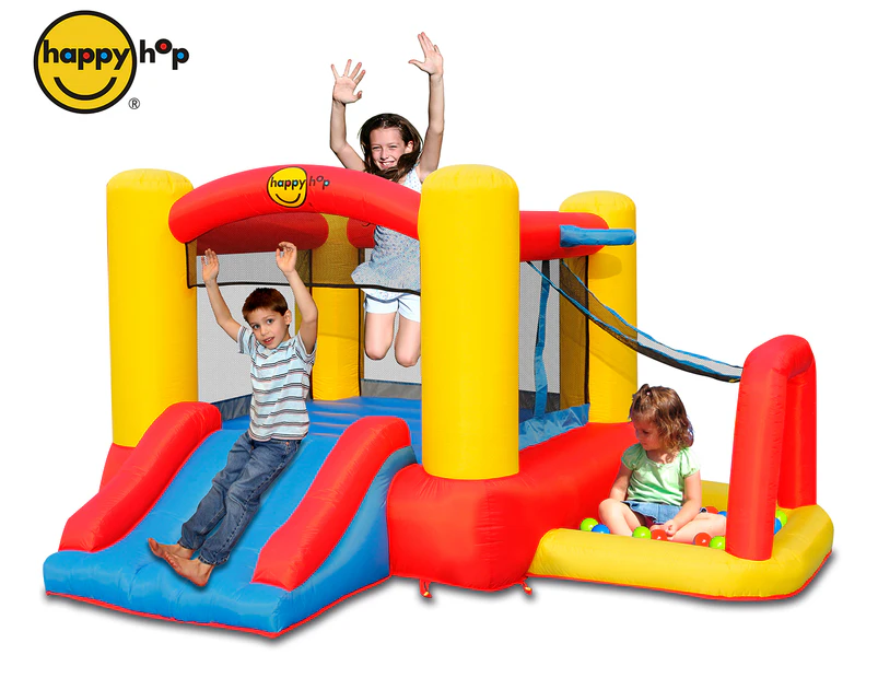 Happy Hop Inflatable 4 in 1 Play Centre