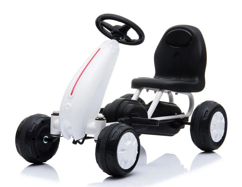 Kids' Small Go-Kart - White