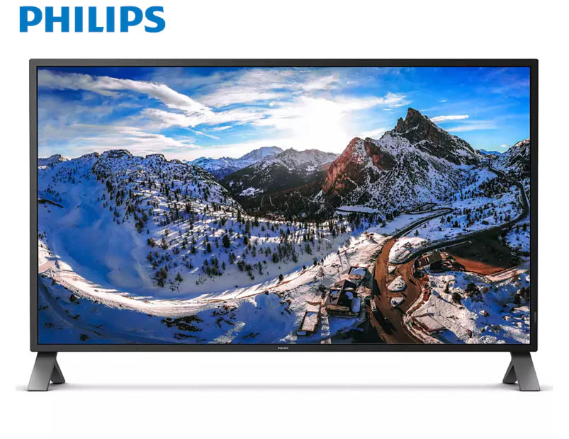 Philips 43-Inch P Line 4K Ultra HD LCD Monitor w/ MultiView & Speakers