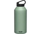 Camelbak Carry Cap Vacuum Insulated Stainless Steel 1.9L Moss Water Bottle - Green