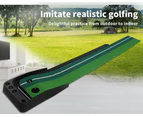 Centra Golf Putting Mat 250cmx40cm Portable Auto Return Practice Indoor Outdoor