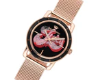 Juicy Couture Rose Gold Mesh with Interchangeable Strap Set Ladies Watch - JC1270INST