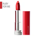 Maybelline Colour Sensational Made For All Lipstick 4.2g - #385 Ruby for Me