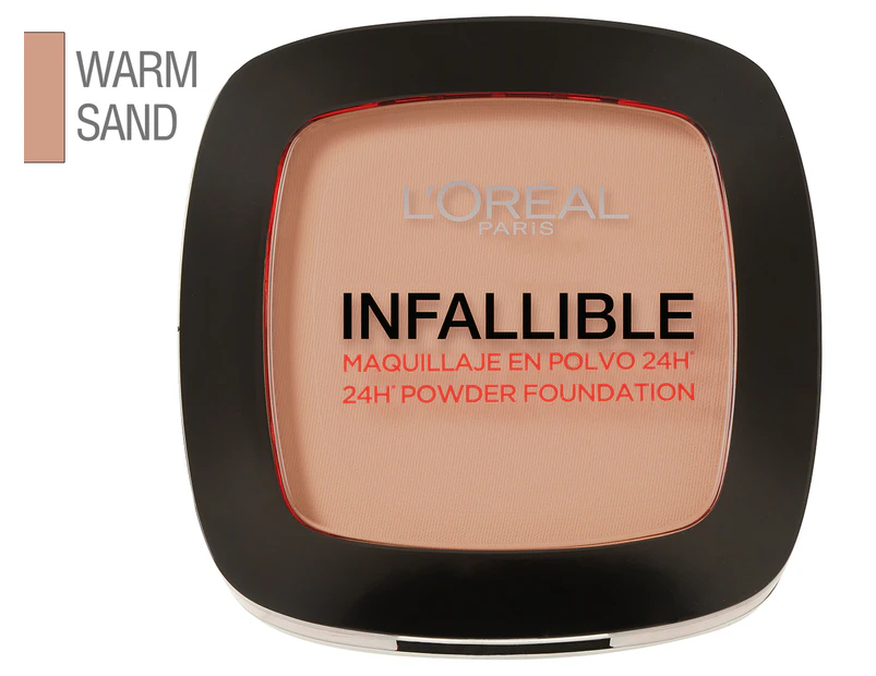 L'Oréal Infallible Compact Powder Foundation 9g - #245 Warm Sand