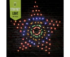 Stockholm Christmas Lights 2x 130 LEDs Solar Star String Net Xmas Outdoor Garden Decor 1.3x1.3M