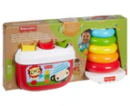 Fisher-Price Baby’s First Blocks & Rock-a-Stack Plant Based Toy Set