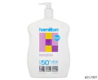 Hamilton Sensitive SPF50+ Sunscreen Lotion 1L