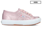 Superga Girls' 2750 Metallic Sneakers - Pale Pink Lilac