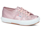 Superga Girls' 2750 Metallic Sneakers - Pale Pink Lilac