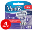 Gillette Venus Swirl Razor Blade Refills 4-Pack