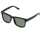 Cancer Council Men's Braddon Polarised Sunglasses - Matte Black/Green