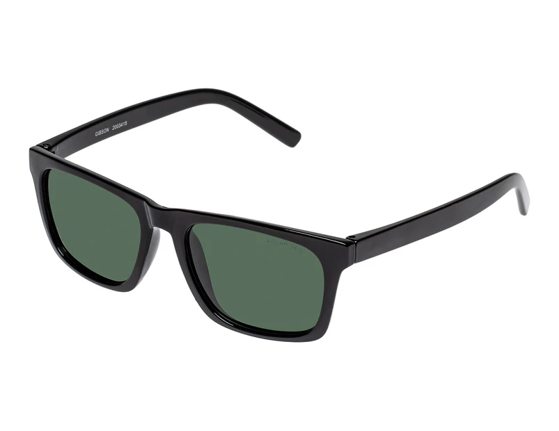 Cancer Council Men's Gibson Polarised Sunglasses - Black/Green