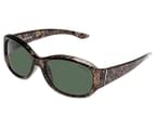 Cancer Council Women's Cadia Polarised Sunglasses - Reptile Tort/Green 1