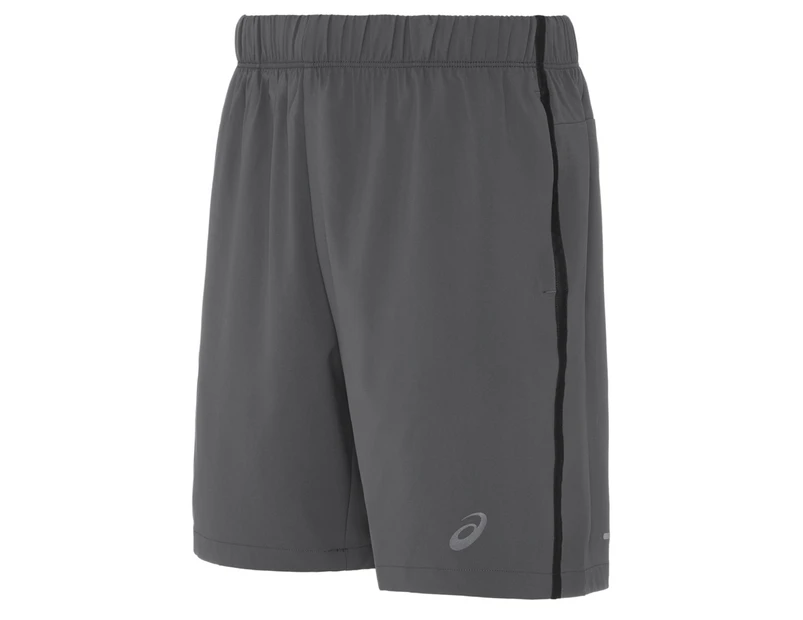 ASICS Men's 7-Inch Running Shorts - Dark Grey