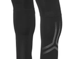 ASICS Men's Silver Icon Tights / Leggings - Performance Black