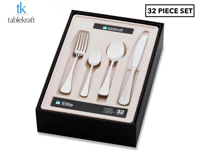 Tablekraft 32-Piece Elite Cutlery Set