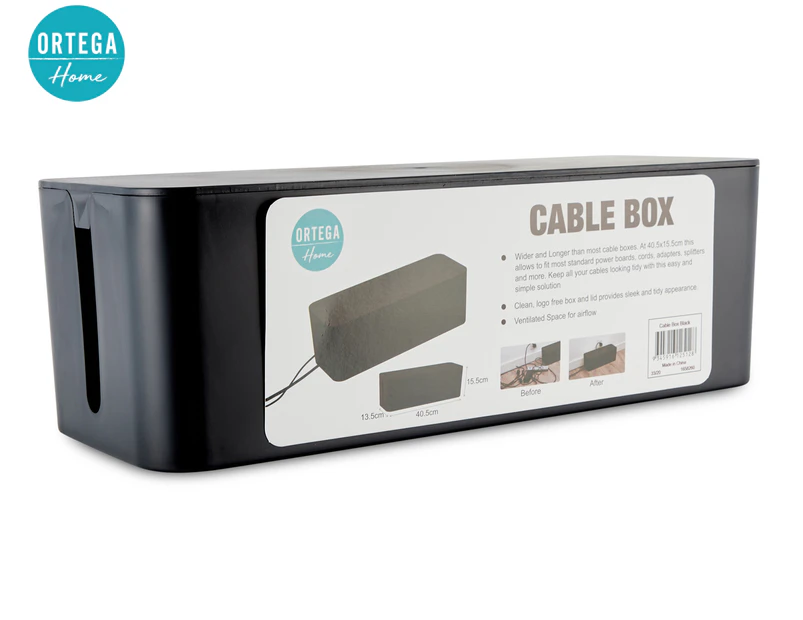 Ortega Home Cable Box - Black