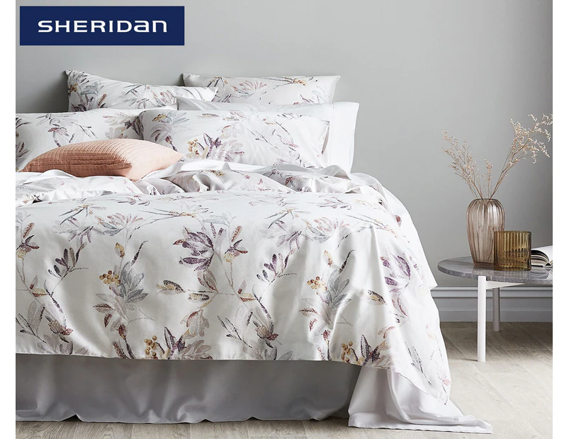 Sheridan Liora Quilt Cover Set - Thistle