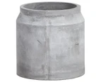 Tully 35x35cm Concrete Planter, Stone Wash  Stone Wash Grey - Grey Stone Wash Grey
