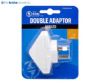 The Brute Power Co. 2-Outlet Angled Double Adapter / Plug