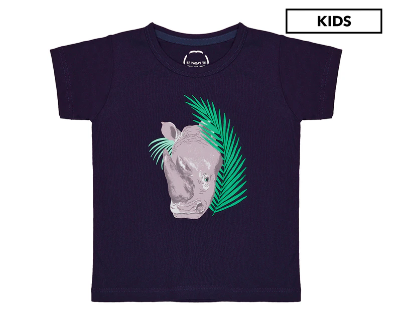Bonds Kids' Aussie Cotton Crew Tee / T-Shirt / Tshirt - Rodney Rhino