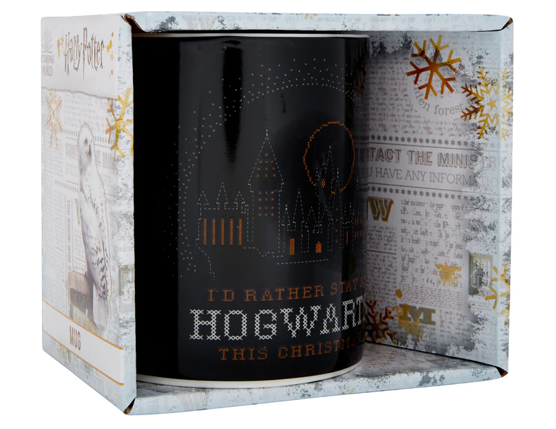 Harry Potter Hogwarts Christmas Mug 330mL