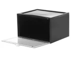 6 x Ortega Home Shoe/Sneaker Display Box Side Open - Black