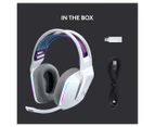 Logitech G733 Lightspeed Wireless RGB Gaming Headset - White