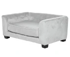 Enchanted Home 66x40.6cm Surrey Pet Sofa Bed - Grey