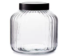 Set of 3 Salt & Pepper 3L BREW Glass Canister Set - Clear/Natural