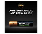 Duracell Rechargeable AAA Batteries 4-Pack