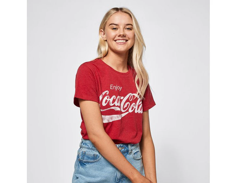 Licensed Coca Cola T-Shirt - Red