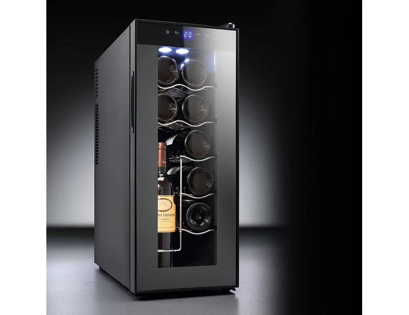 Bellini 12 Bottle Wine Cooler BWC21 - Black