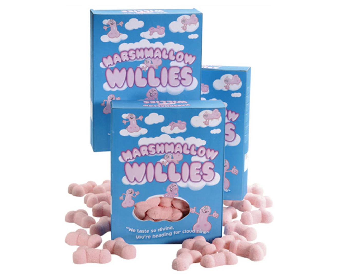 ADULT MARSHMALLOW WILLIES 140g