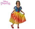 Disney Girls' Size 6-8 Years Snow White Rainbow Deluxe Costume - Multi