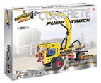 Construct-It 398-Piece Concrete Pump Truck DIY Mechanical Kit